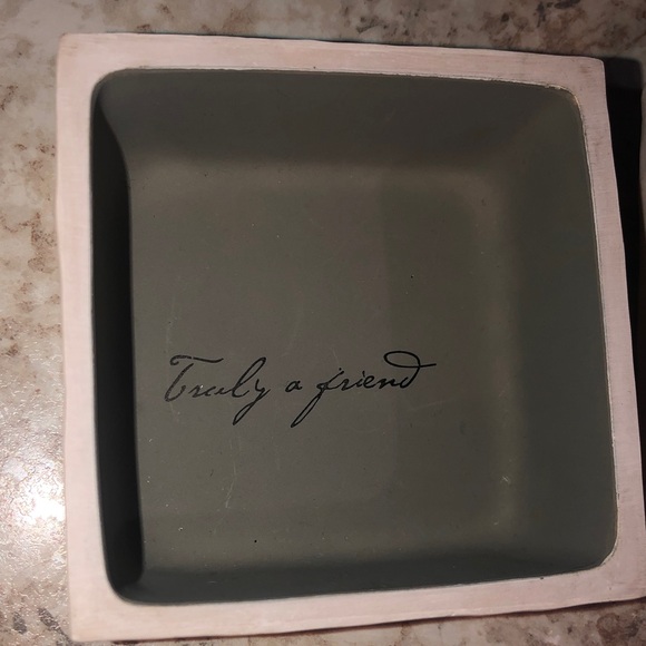 Willow Tree Embrace Box with Girl and Dog - Cream and Brown - Picture 6 of 9